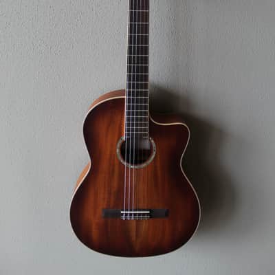 Used Cordoba C4-CE Nylon String Acoustic/Electric Classical Guitar with Gig Bag image 1