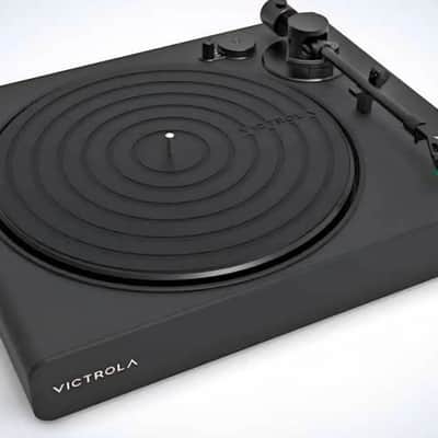 Immagine Victrola: Stream Onyx (Bluetooth / Wi-Fi / Works With Sonos) Turntable Blue w/ Audio-Technica AT-VM95E Cartridge - 2