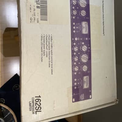 DBX 162SL 2-Channel Compressor / Limiter - Purple image 6