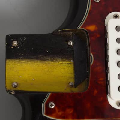 Fender  Jaguar Solid Body Electric Guitar (1965), ser. #L52721, original black tolex hard shell case. image 19
