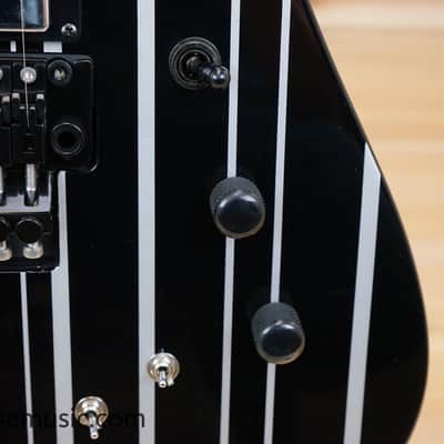 Schecter Synyster Gates Signature Synyster Custom-S - Black with Silver Pinstripes image 7