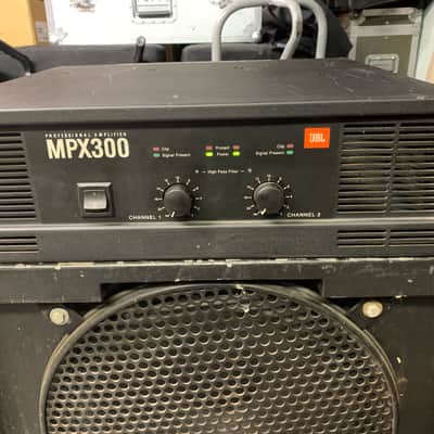 JBL MPX300 Stereo Amplifier 1997-98 Black image 2