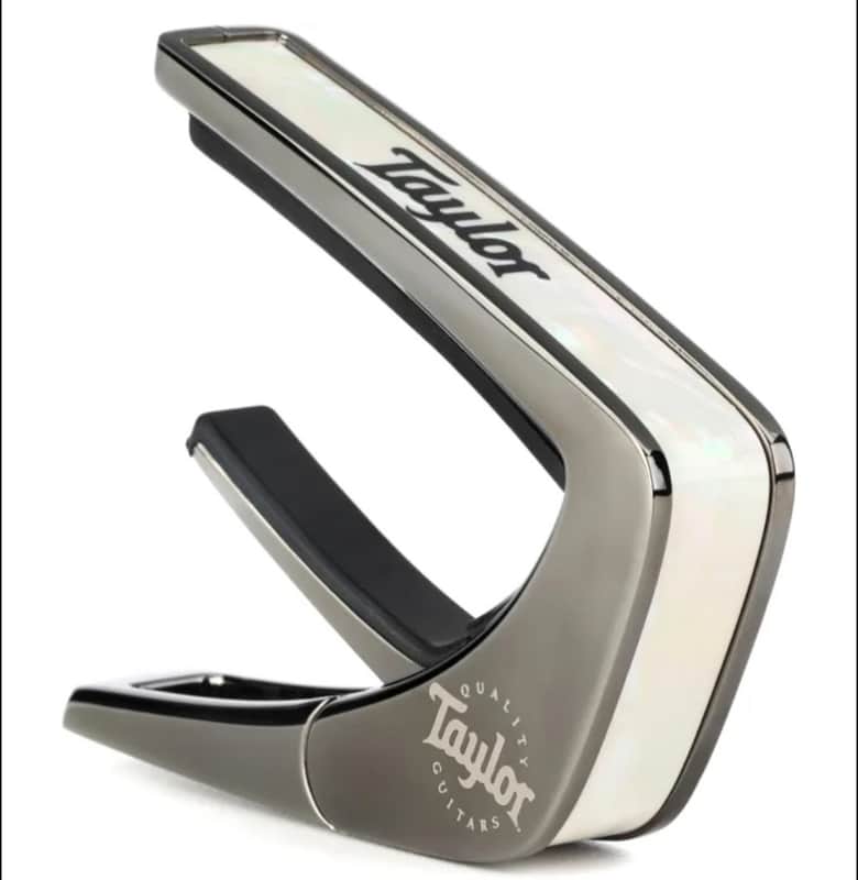 Taylor Pearl Thalia guitar capo Black Chrome image 1