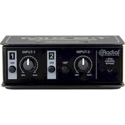 Radial Engineering MIX 2:1 2-Channel Audio Combiner & Mixer image 3