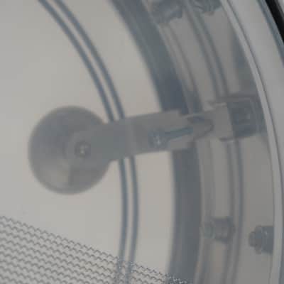 ROGERS  "BIG R" SUPER TEN 14"x 5" STEEL SHELL SNARE DRUM 1970s - Chrome image 12