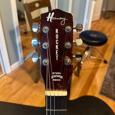 Harmony H54 Rocket 1964 - Red Sunburst image 3