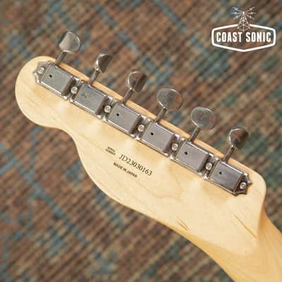 2023 Fender FSR Hybrid II Telecaster Sherwood Green w/ Matching Headstock Japan MIJ image 13