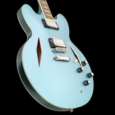 Epiphone Dave Grohl Signature DG-335 Semi-Hollow, Pelham Blue image 2