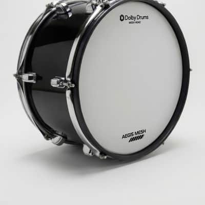 Dolby 12” Electronic Black Sparkle TOM w 6 Triggers for Roland Alesis Drum image 2