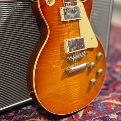 Gibson Les Paul 1958 Reissue Historic Select Aged 2015 - Faded Cherry Burst image 6