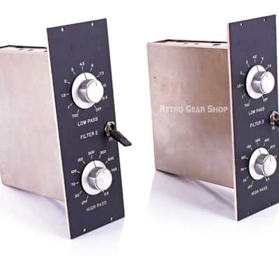 Quad Eight Electronics VFX200A VFX-200A High Pass Low Pass Filter Stereo Pair Eq equalizer image 4