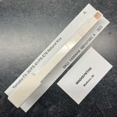 ORIGINAL Yamaha/Korg Replacement A Key (NB107580) for Yamaha DX7/DX5/DX9, SY77/SY85/SY99, Korg M1, Wavestation, Z1, etc