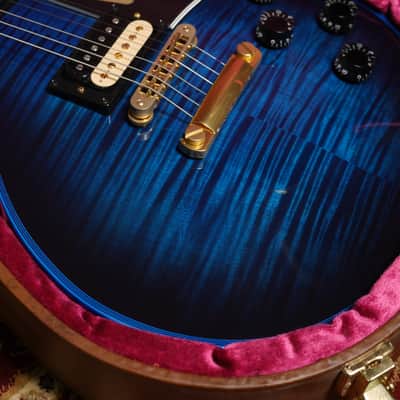 Gibson Custom Shop Les Paul Custom 2016 - Figured Blue Widow image 12