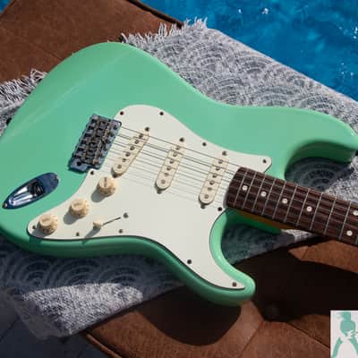 2010 Fender ST-62 '62 Stratocaster Reissue - 6.9 lbs!! - Limited Surf Green Finish - Made In Japan MIJ - Pro Set Up! w Perfect Frets/Action/Intonation - Demo Video image 14