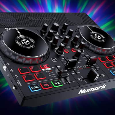 Numark Party Mix Live DJ Controller with Built-In Light Show and Speakers image 5