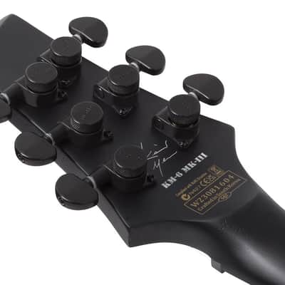 Schecter KM-6 MK-III EX Satin Black Open Pore image 11