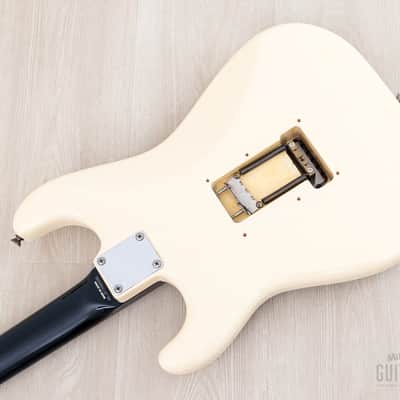 2012 Fender Stratocaster ST62-FR SSH Superstrat Vintage White w/ Floyd Rose, DiMarzio & Duncan, Japan MIJ image 15
