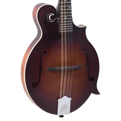 The Loar LM-310F-BRB Honey Creek Hand-Carved F-Style Mandolin, Satin Brownburst image 5