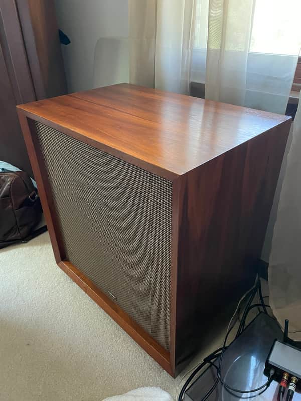 Tannoy Monitor Red 12 Inch 1950’s Walnut image 1