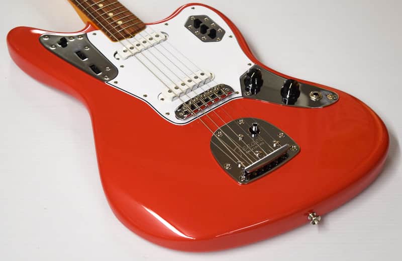 Fender Classic '60s Jaguar Lacquer Fiesta Red | Reverb