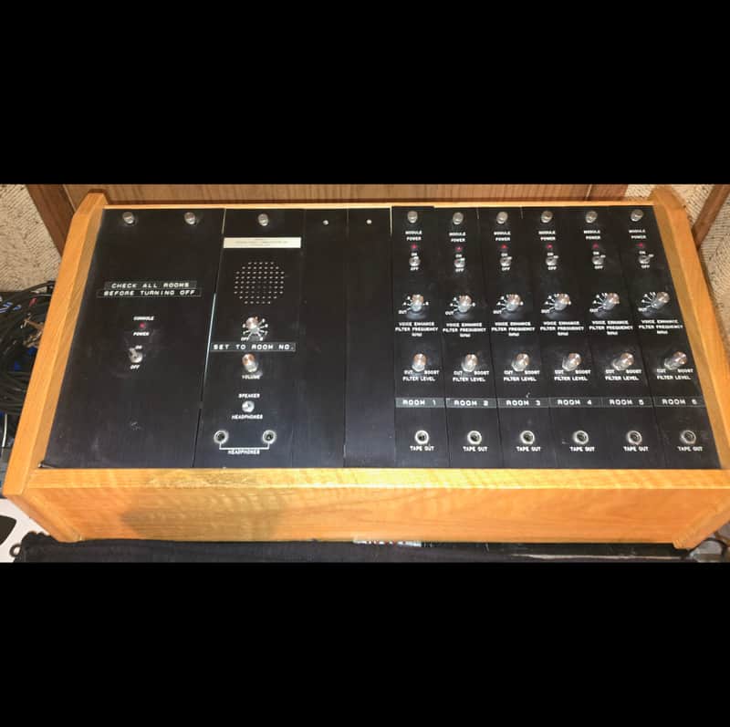 Opamp Labs CUSTOM 6 CHANNEL SIDECAR 1970  - Wood & black image 1