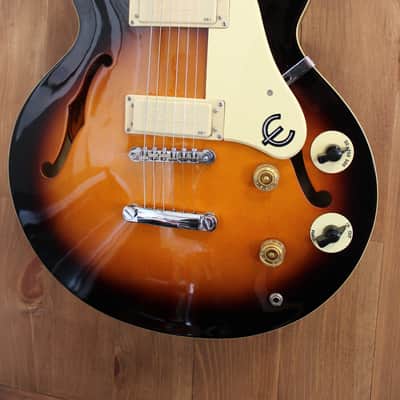 Epiphone Les Paul Signature - RARE offset guitar - Vintage Sunburst - with case image 3