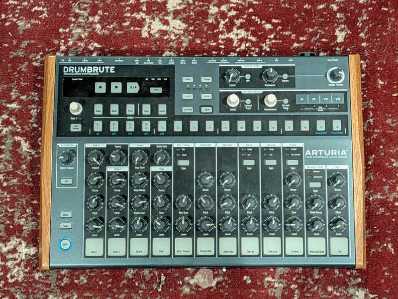 Arturia DrumBrute 2017 - 2021 - Black image 1