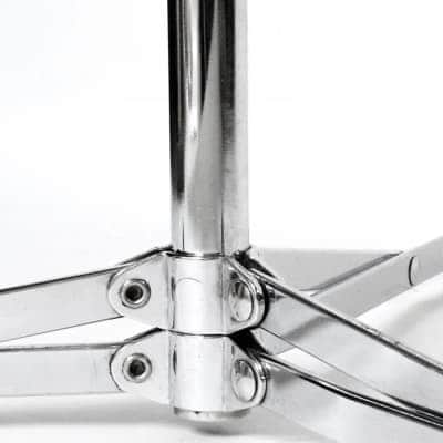 Ludwig (WFL) Snare Drum Stand, Riveted Rubber Feet, Chrome Plated - 1955 / EXCEPTIONAL CONDITION image 5