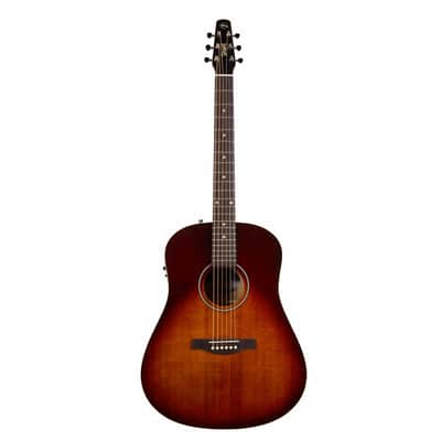 Seagull S6+ Spruce Satin Natural Electro-Acoustic Guitar | Reverb