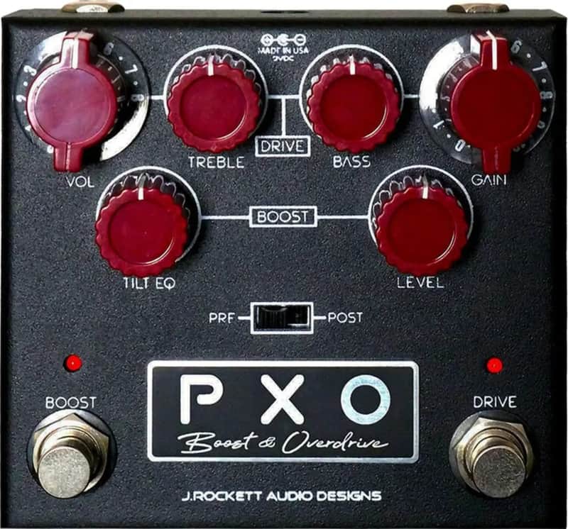 J Rockett PXO Phil X Signature Boost/Overdrive Effects Pedal image 1