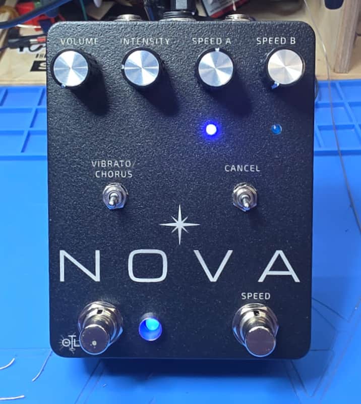 OpticToneLab Custom "Nova" Vibe - Analog Optical Uni-Vibe (AionFX Straylight) - Fiber Laser Etched image 1