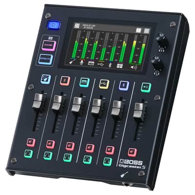Boss Gigcaster 5 Audio Streaming Mixer w/ Instrument Cable image 2