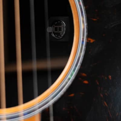 Martin D-X2E Dreadnought Acoustic/Electric Guitar - Ziricote Burst with Gig Bag image 10