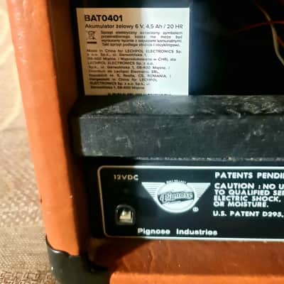 Pignose 7-200 HOG 20 Portable Rechargeable Guitar Combo Amp 20W – New Batteries + 12V Charger image 5
