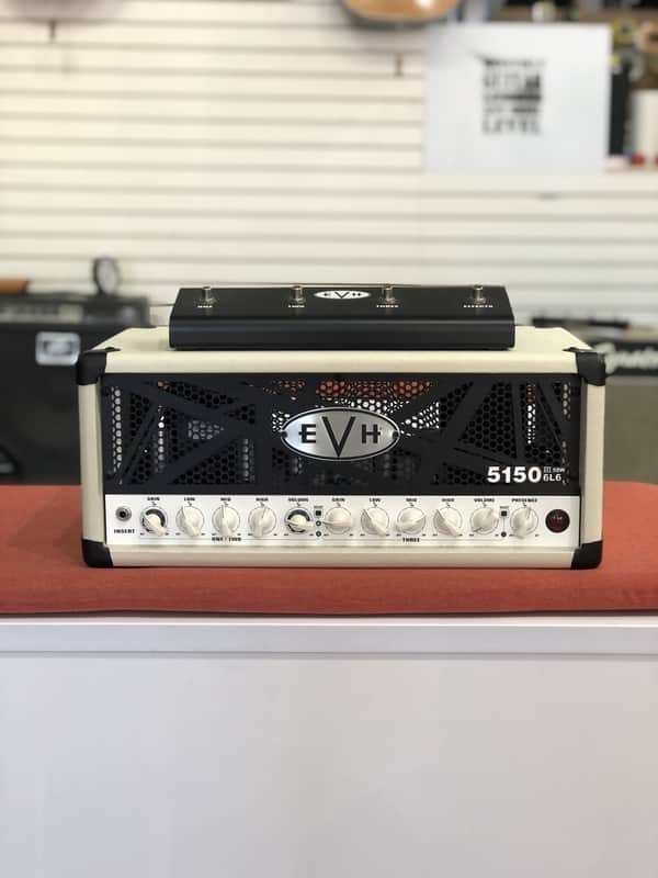 EVH Eddie Van Halen 5150 III 50W 6L6 Tube Head Ivory image 1