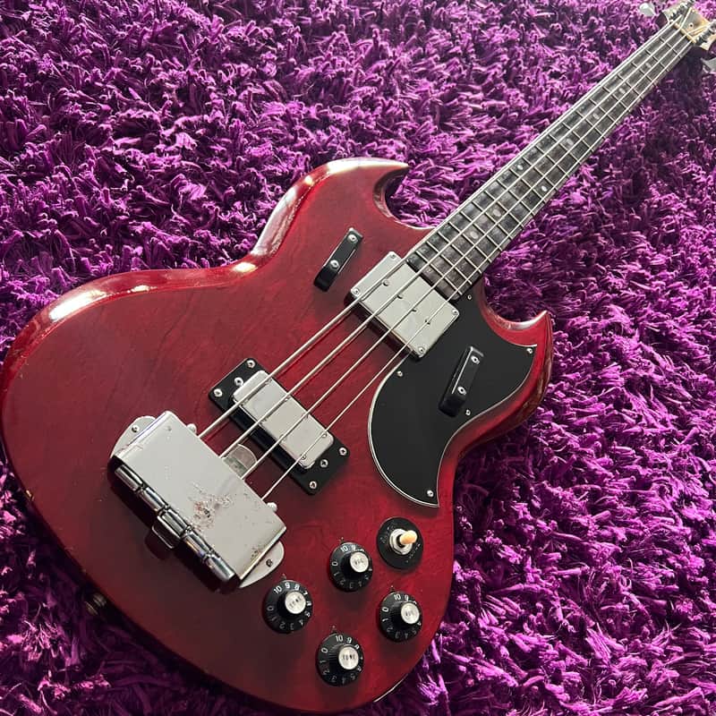 Early 1970s Greco EB-350 SG Bass (Gibson EB-3 Style) (33.5" Scale) image 1