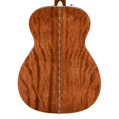 Used Fender PO-220E Orchestra Acoustic Guitar w/ Case - Natural image 7