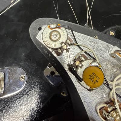 Vintage Fender Stratocaster 1979 - Black Strat image 10