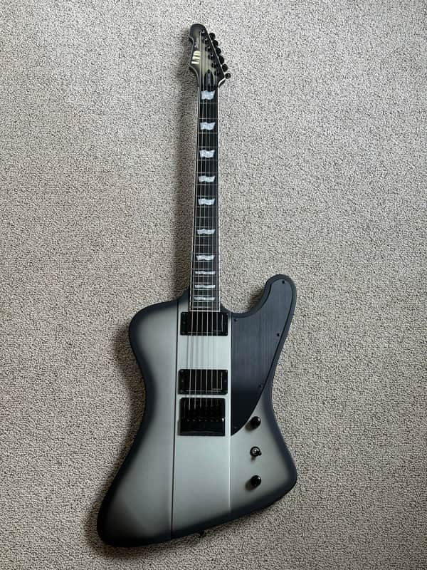 ESP LTD Phoenix-1000 Evertune 2022 - Present - Silver Sunburst Satin image 1