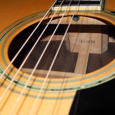 MADE IN JAPAN 1976 - RIDER R500D - AMAZING - MARTIN D45 STYLE - ACOUSTIC GUITAR image 4