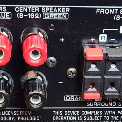 Kenwood Kenwood VR-407 5.1-channel A/V receiver 90s - Black image 10