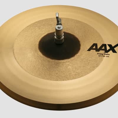 Sabian *Pre-Order* AAX 14" FREQ HiHats Cymbals Frequency Hats | Bundle & Save | Made in Canada | Special Order | Authorized Dealer image 3