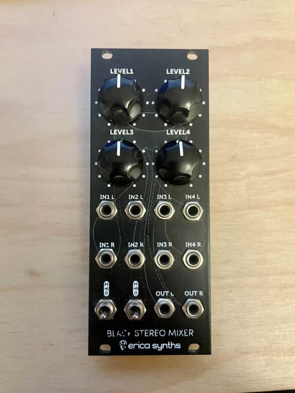 Erica Synths Black Stereo Mixer V3