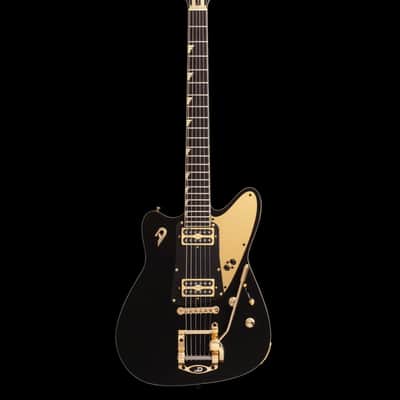 Duesenberg Falken Electric Guitar - Matte Black- with Case image 1
