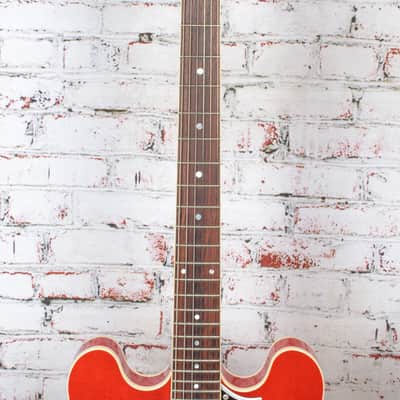 Heritage - H-535 Semi-Hollow - Electric Guitar Transparent Cherry w/HSC 7lbs 13oz USED image 6