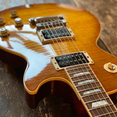 Gibson 2003 Les Paul Standard Honeyburst Flametop w/ OHSC Non-Chambered image 12