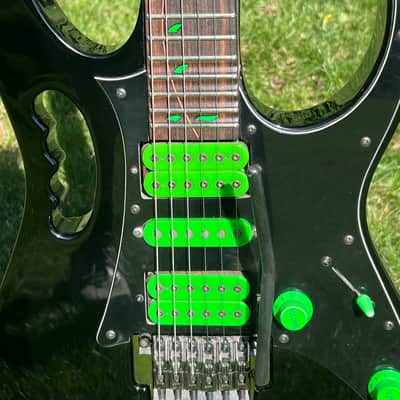 Ibanez JEM777V-BK Steve Vai Signature Vine 1988 - 1993 - Black image 11