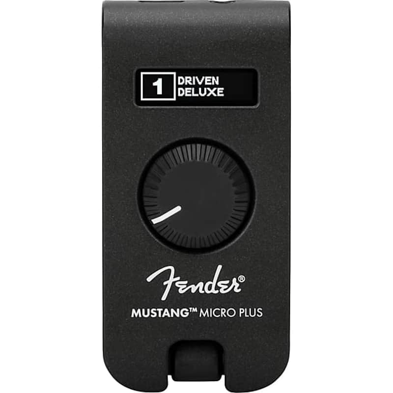 Photos - Headphone Amplifier Fender Mustang Micro Plus Headphone Amp Black 2024