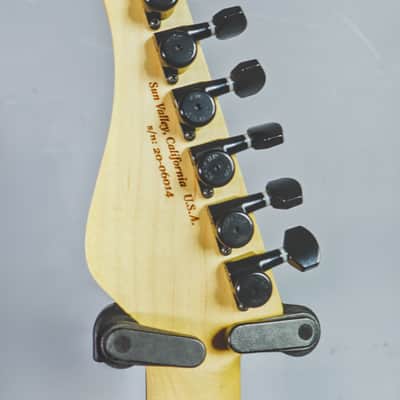 2020 Schecter USA Custom Shop Sunset SS CTM II HSS Natural Koa / Trans White Back Electric Guitar w/OHSC image 6