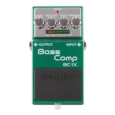 Boss BC-1X Bass Compressor Pedal - Green image 1
